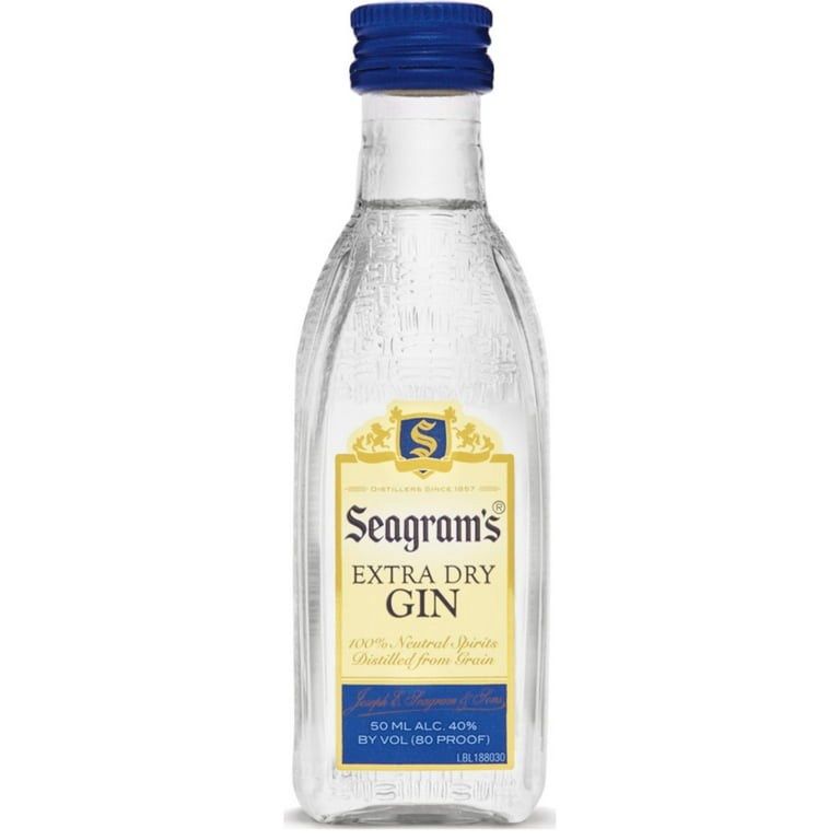 SEAGRAMS EXT DRY GIN 50ML