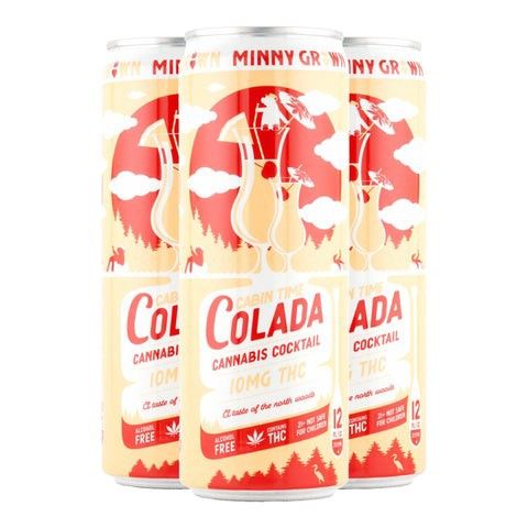 MINNY GROWN COLADA 10MG THC 4PK