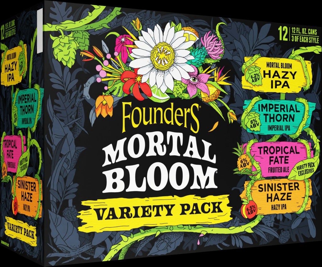 FOUNDER MORTAL BLOOM VARIETY 12PK