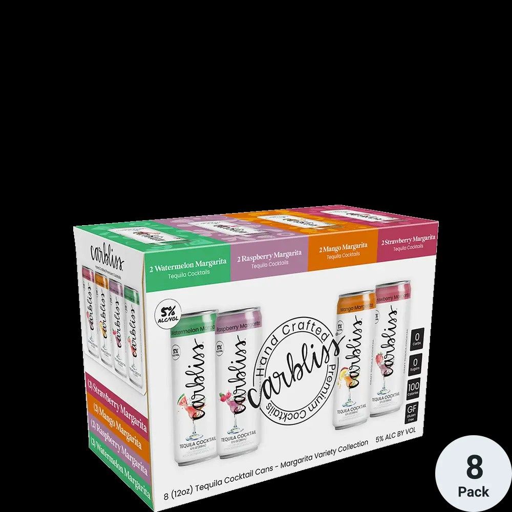 CARBLISS MARGARITA VARIETY 12PK 8pk-12oz Cans