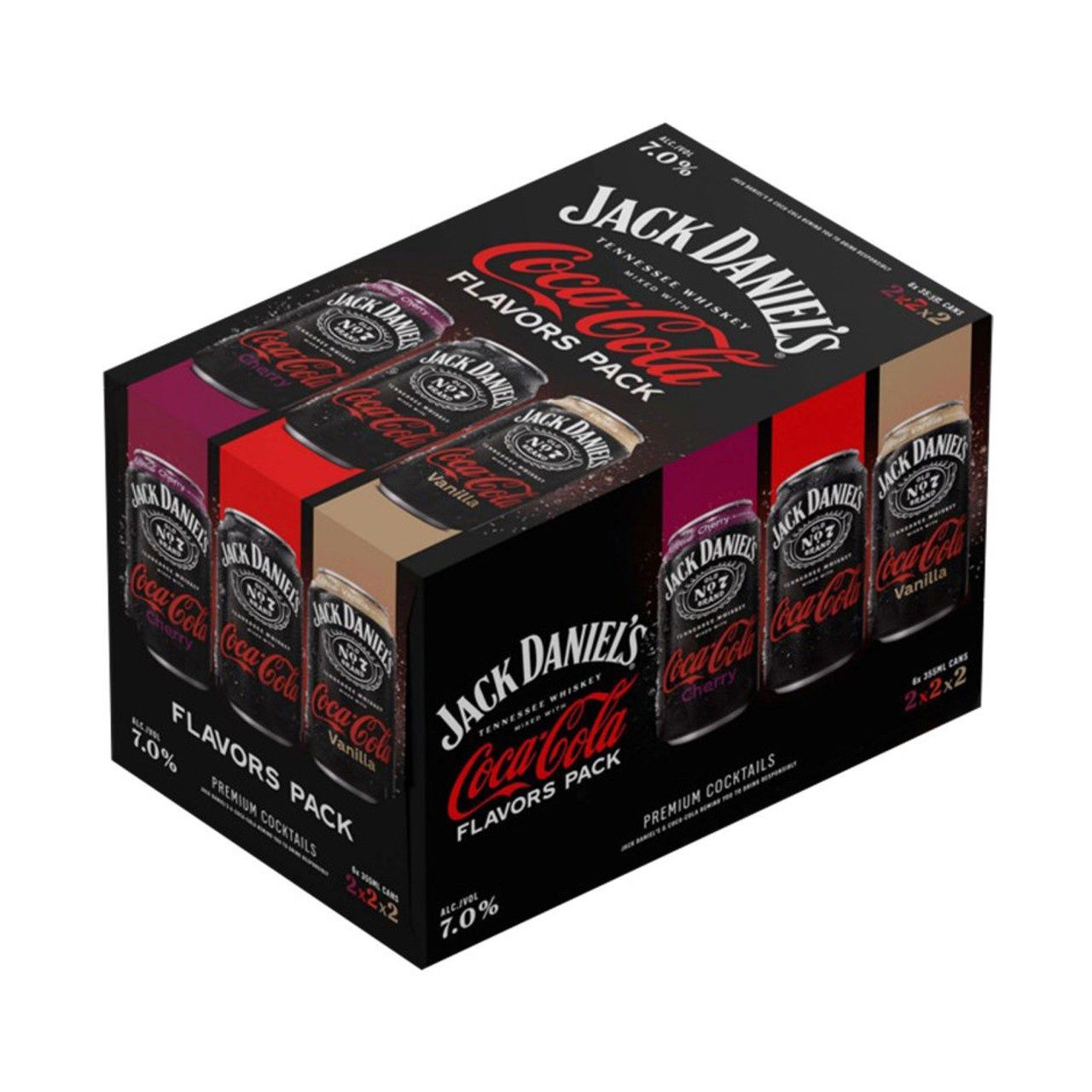 JACK D. COKE VARIETY 6PK