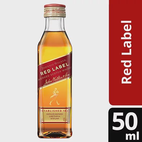JOHNNIE WALKER RED 50ML