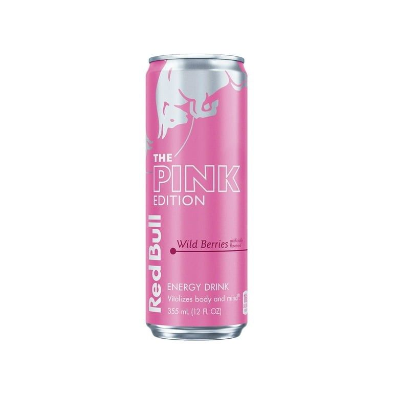 RED LBULL PINK 12oz 1C