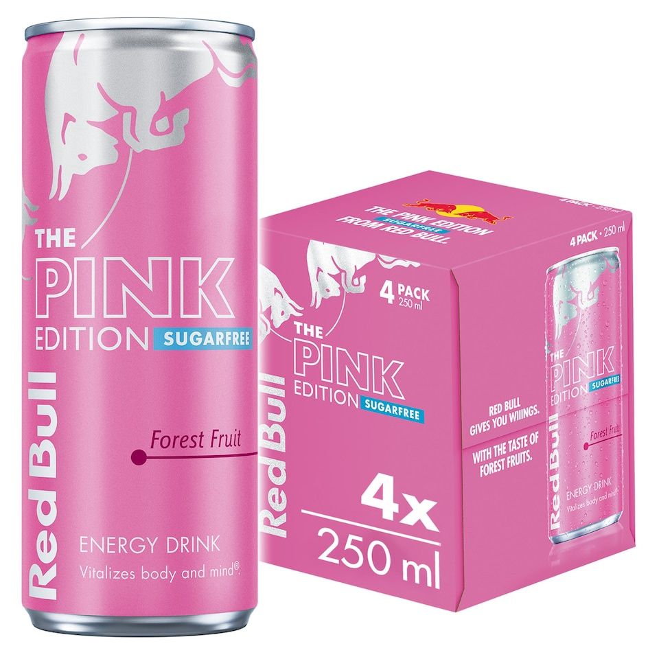 RED BULL PINK 8.4oz 4PK