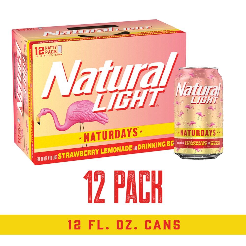 NATURAL LT STRAWBERRY LEMONADE 12PK