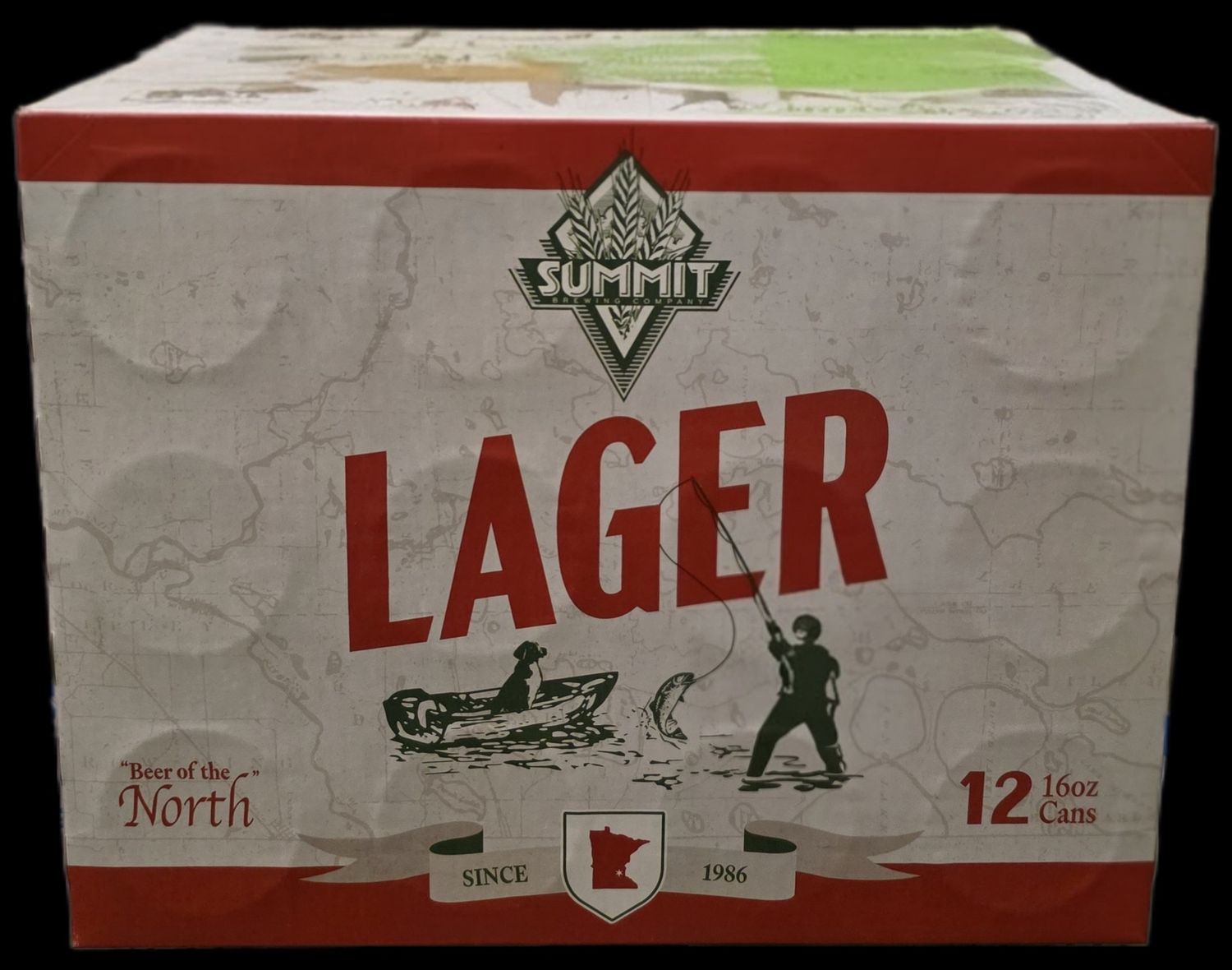 SUMMIT LAGER 16oz 12PK