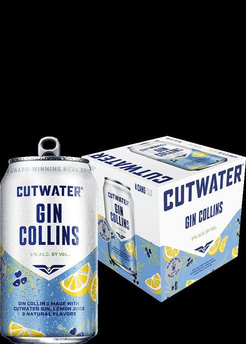 CW GIN COLLINS 4PK
