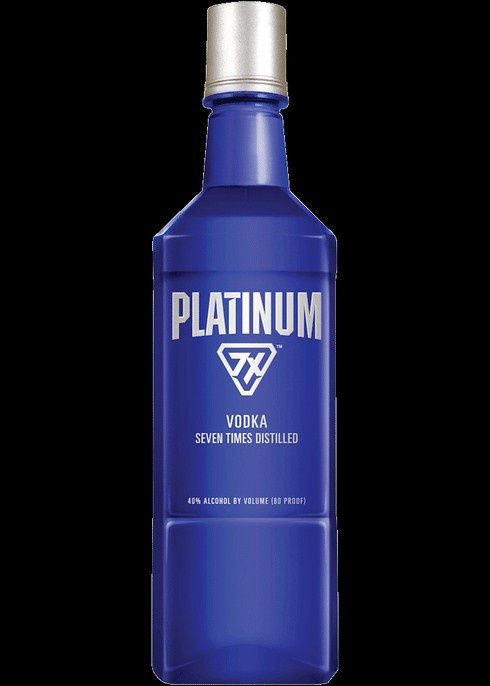 PLATINUM 7X VODKA PF 750ML