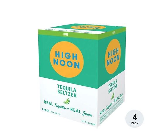 HIGH NOON TEQUILA LIME 4PK
