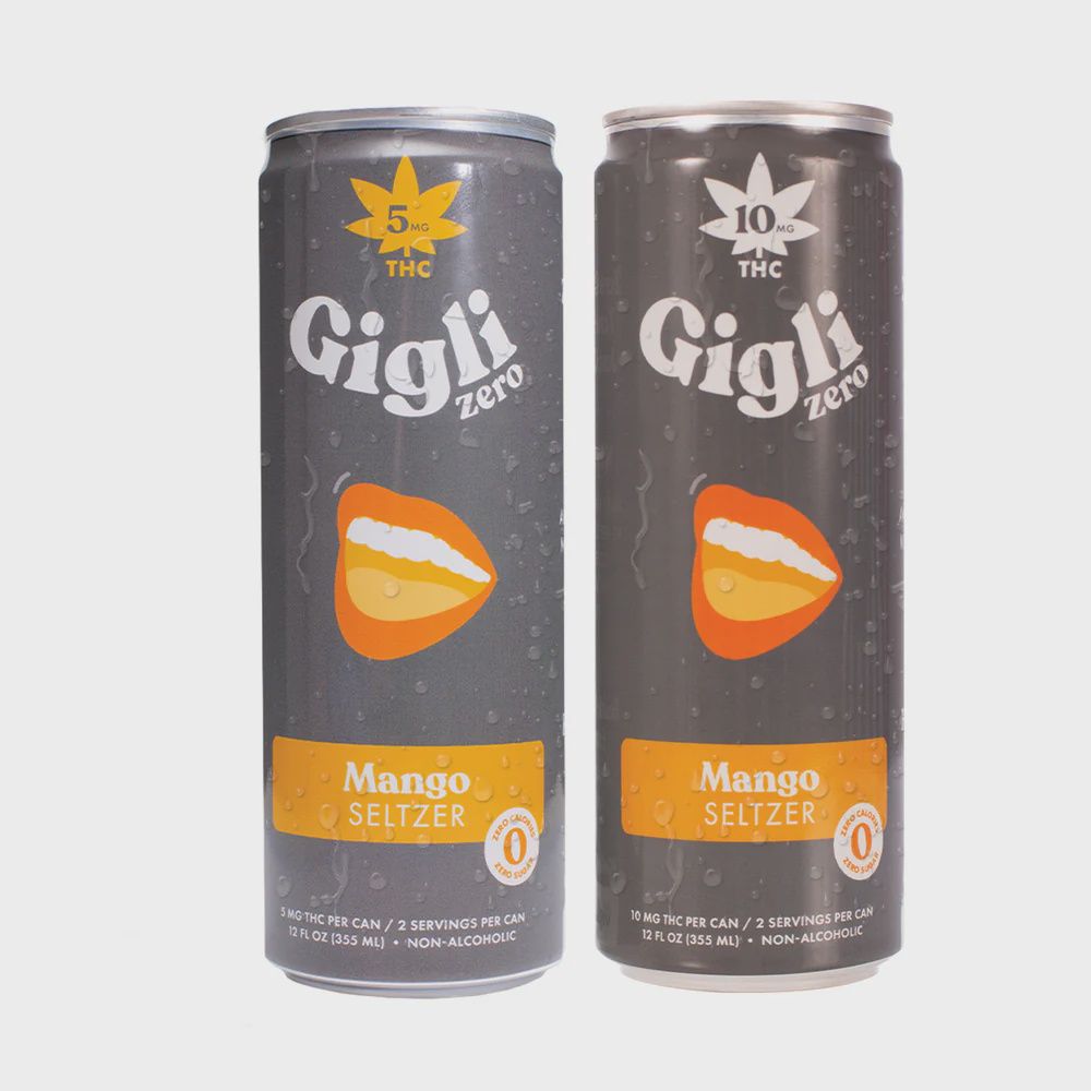 GIGLI SELTZER MANGO 10MG THC 4PK