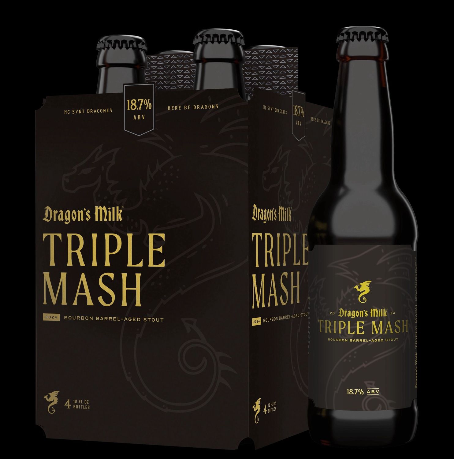 DRAGON MILK TRIPLE MASH 4PK
