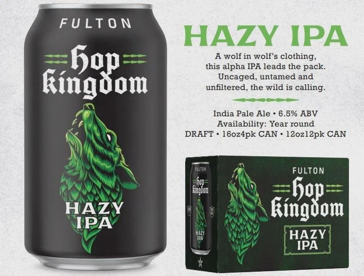 FULTON HOP KINGDOM HAZY IPA 12PK