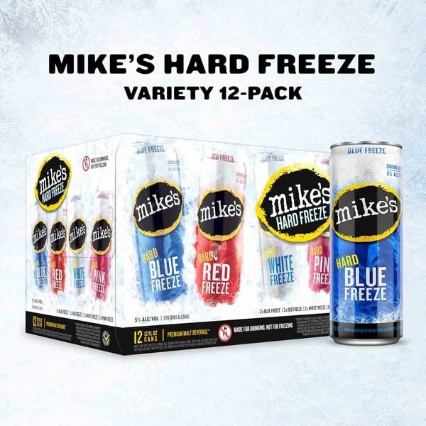 MIKES HARD FREEZE VARIETY 12PK