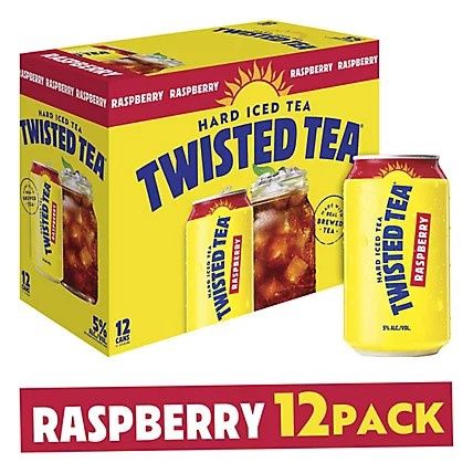 TWISTED TEA RASPBERRY 12PK