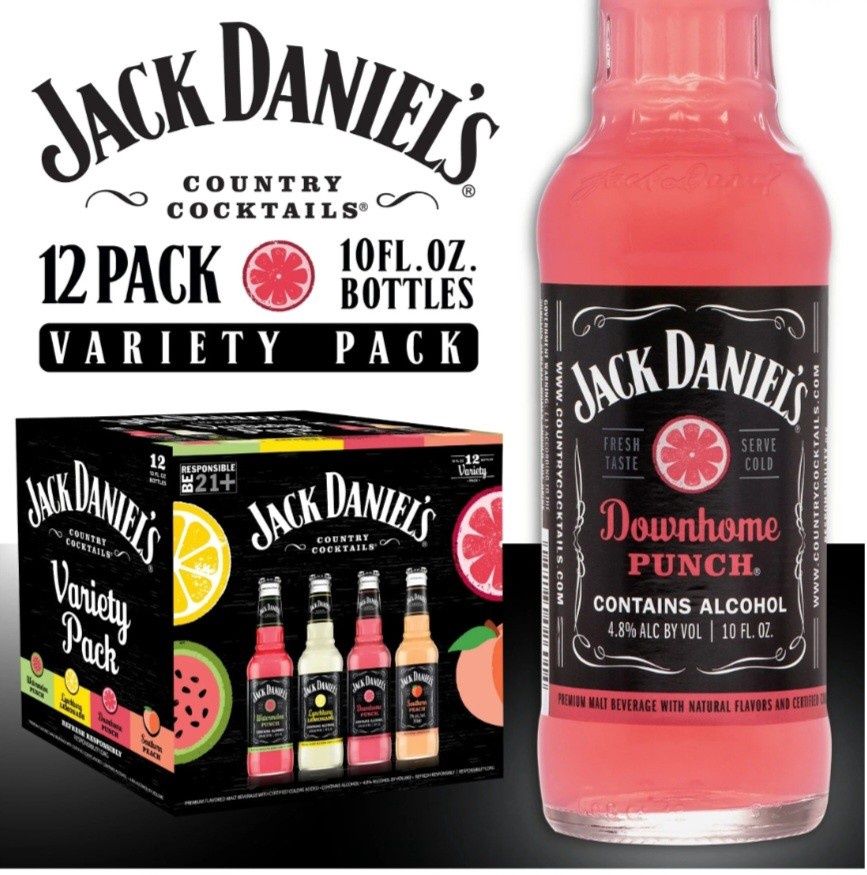JACK DANIEL VARIETY 12PK-B