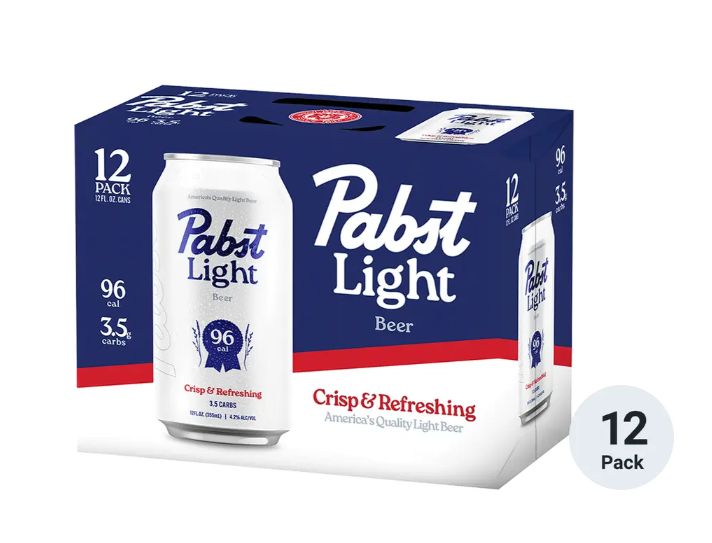 PABST LIGHT 12PK