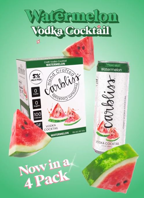 CARBLISS WATERMELON 4PK