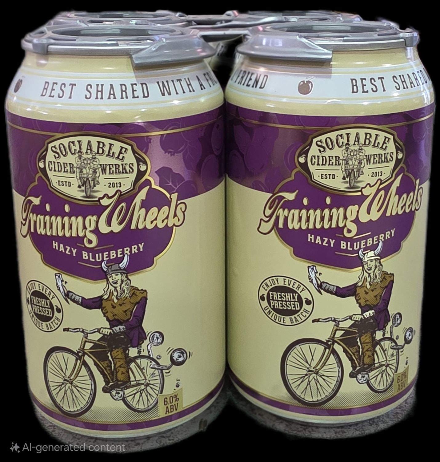SOCIABLE CIDER TRAINING WHEELS 4PK
