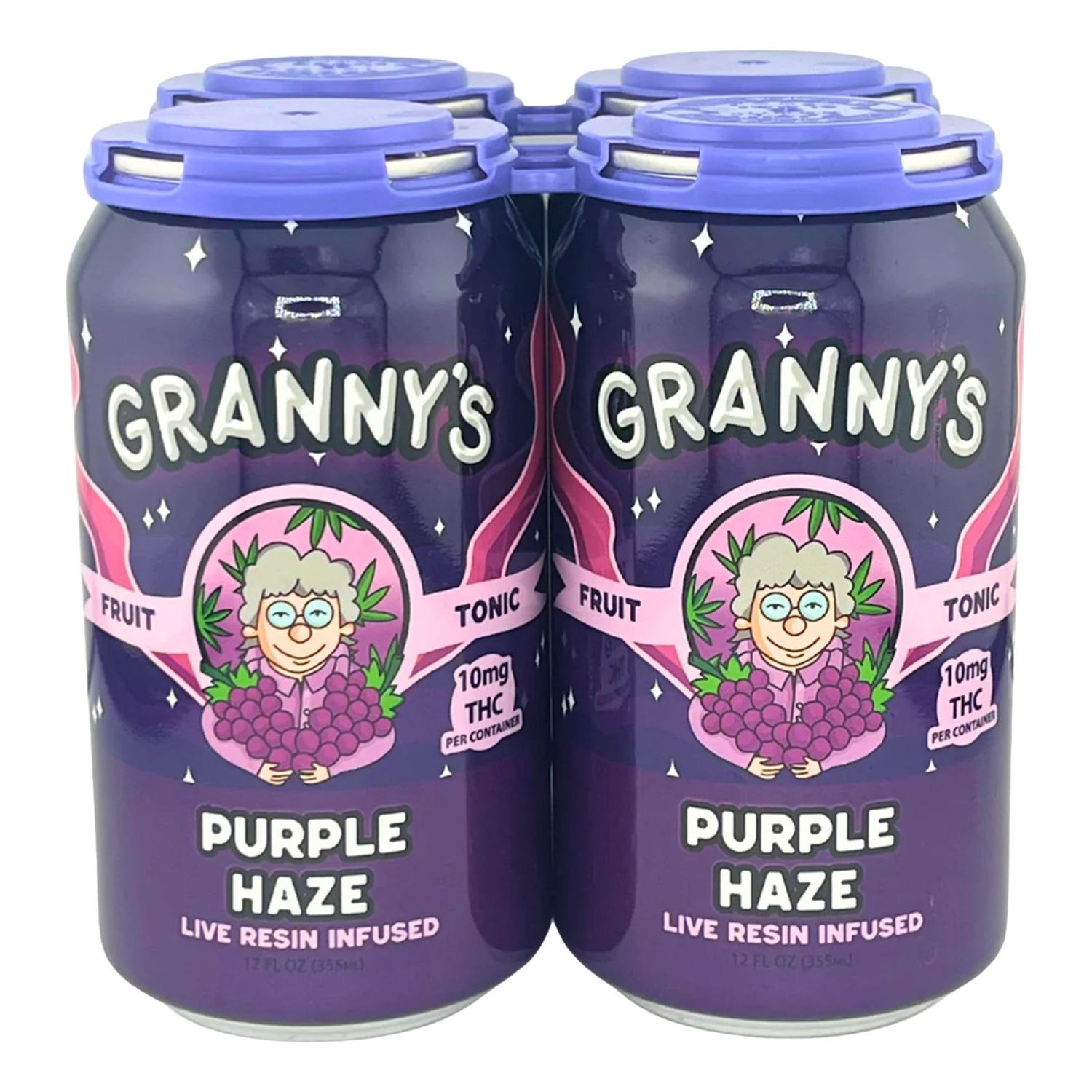 GRANNY 10MG THC PURPLE HAZE 4PK