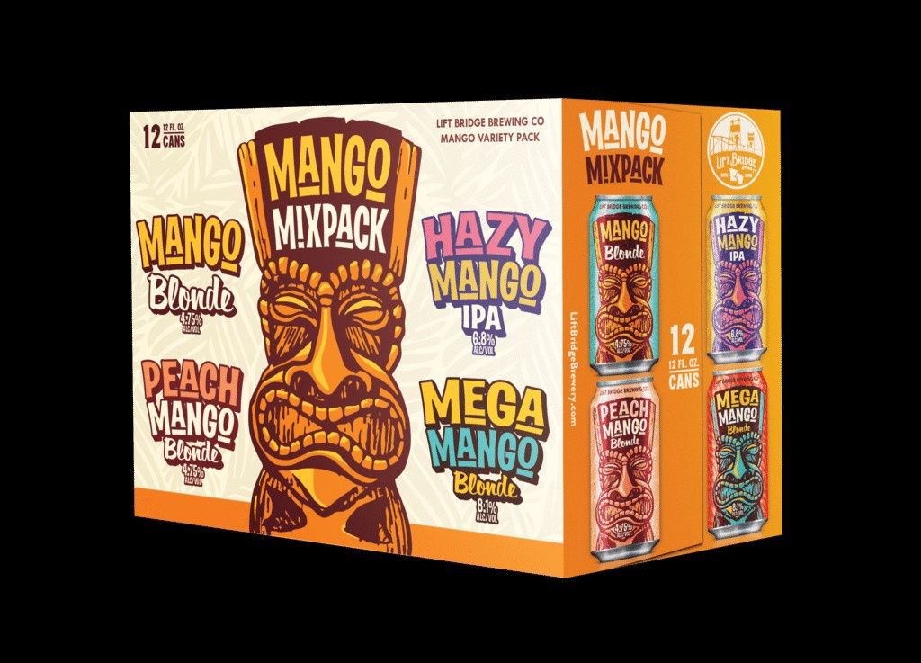 LIFT BRIDGE MANGO MIX 12PK