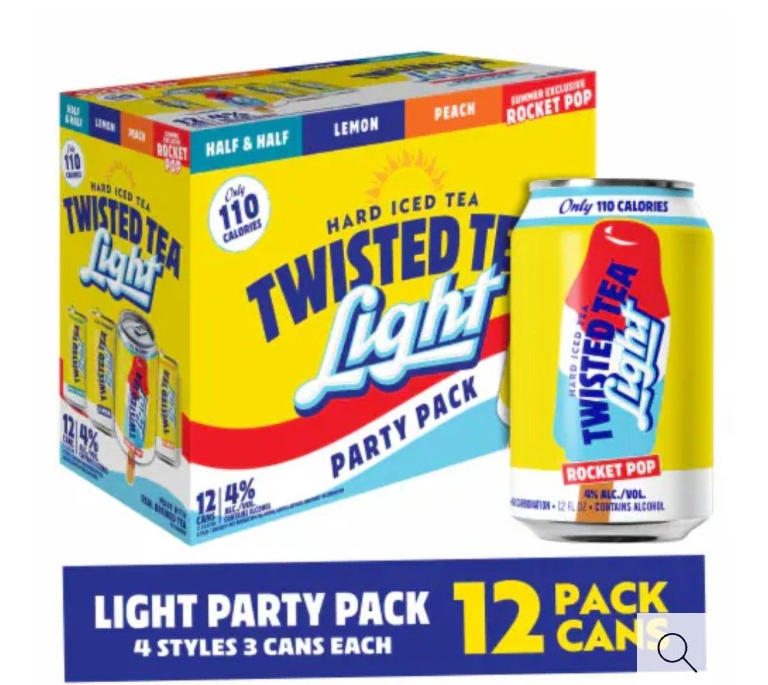 TWISTED TEA LIGHT PARTY 12PK