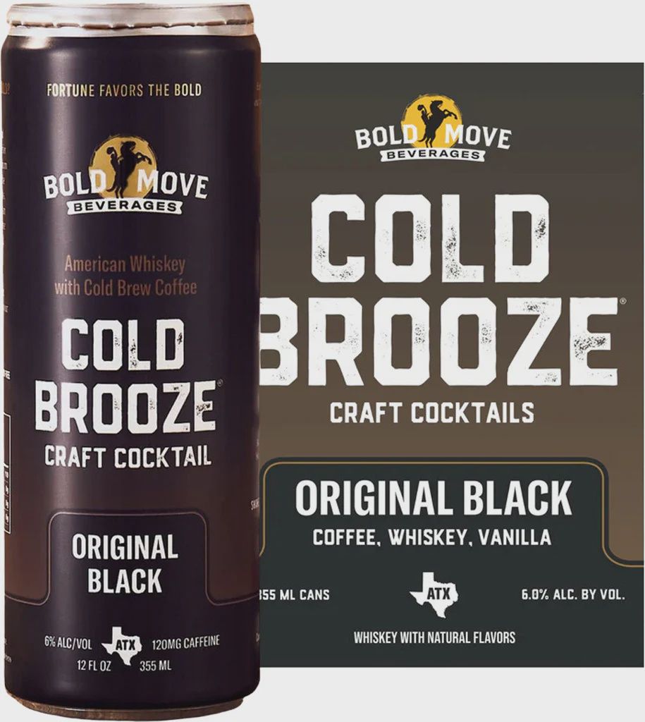 COLD BROOZE ORIG BLACK 4PK