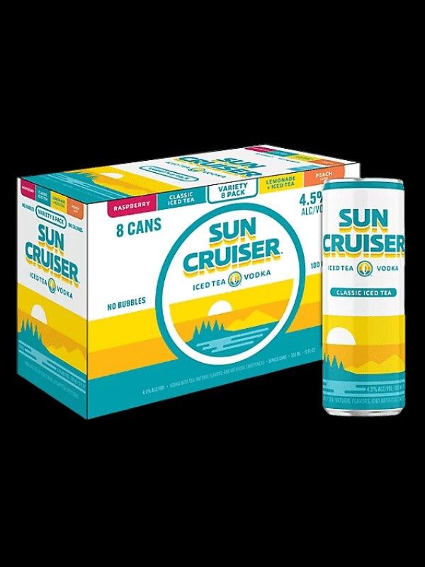 SUN CRUISER VDK ICE TEA VARIETY 8PK