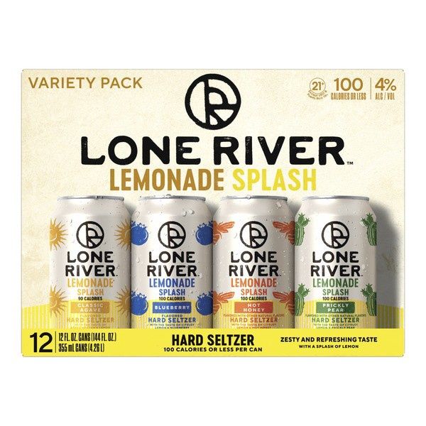 LONE RIVER LEMONADE VARIETY 12PK