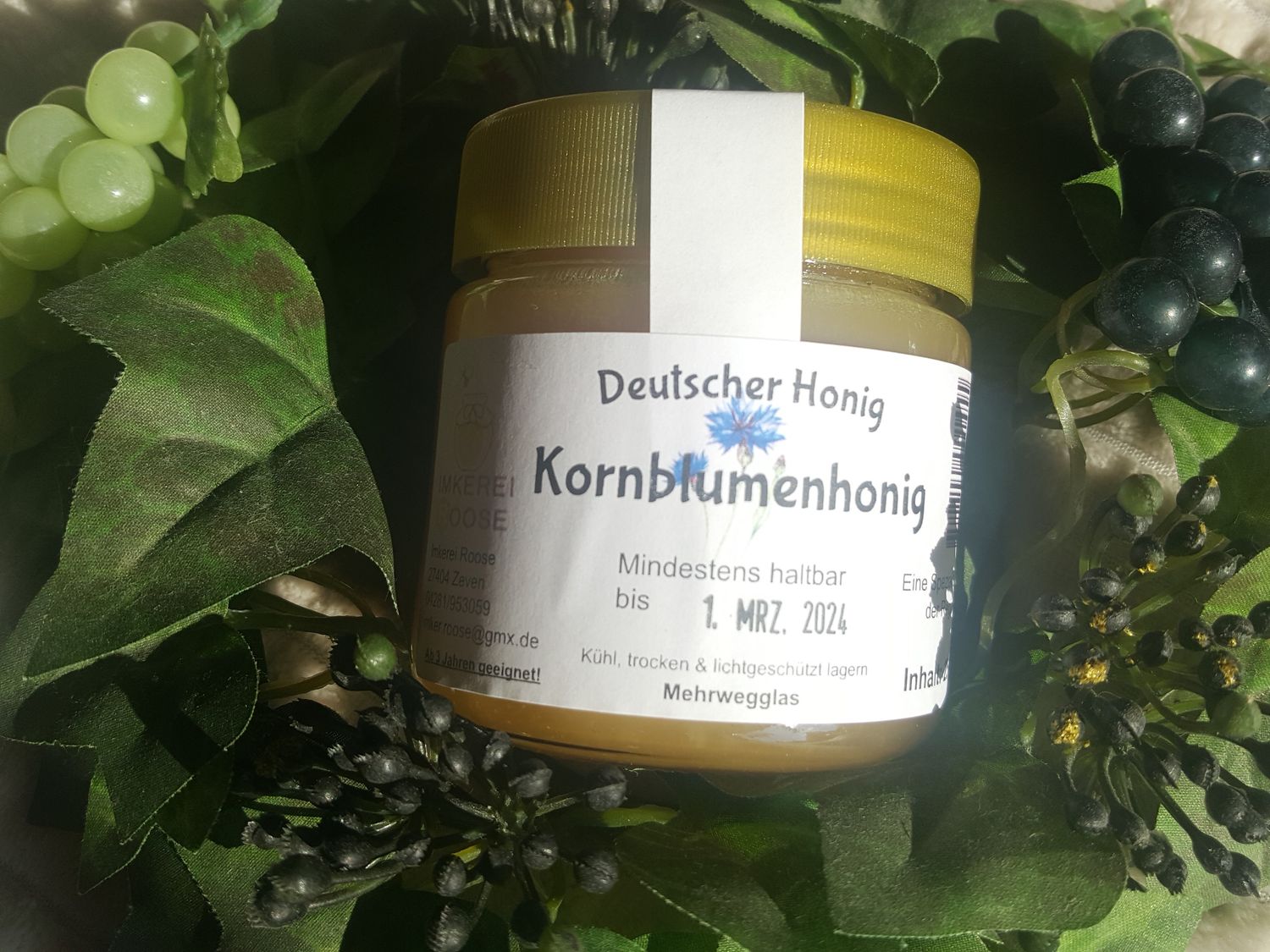 Kornblumenhonig 250 Gramm