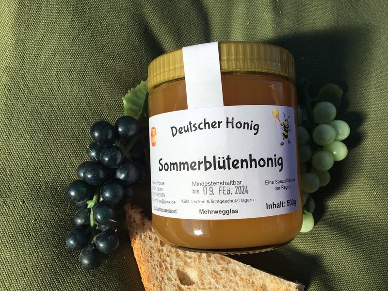 Sommerblütenhonig 500 Gramm