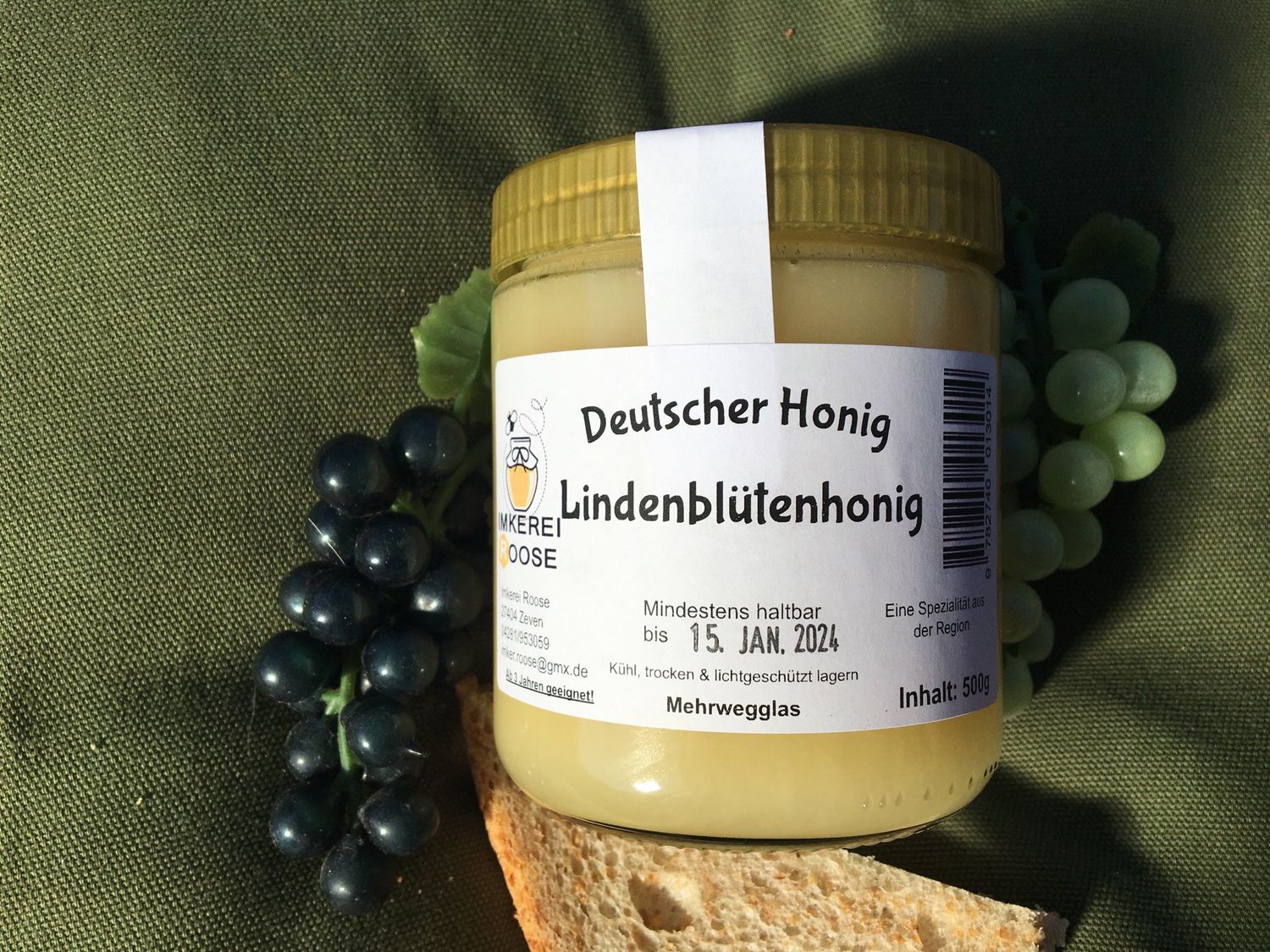 Lindenblütenhonig 500 Gramm