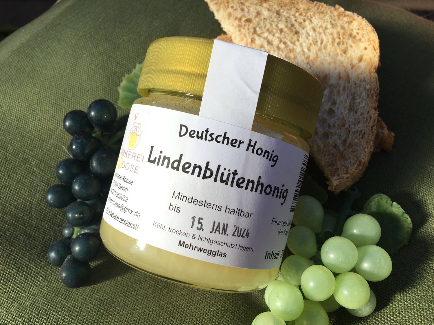 Lindenblütenhonig 250 Gramm