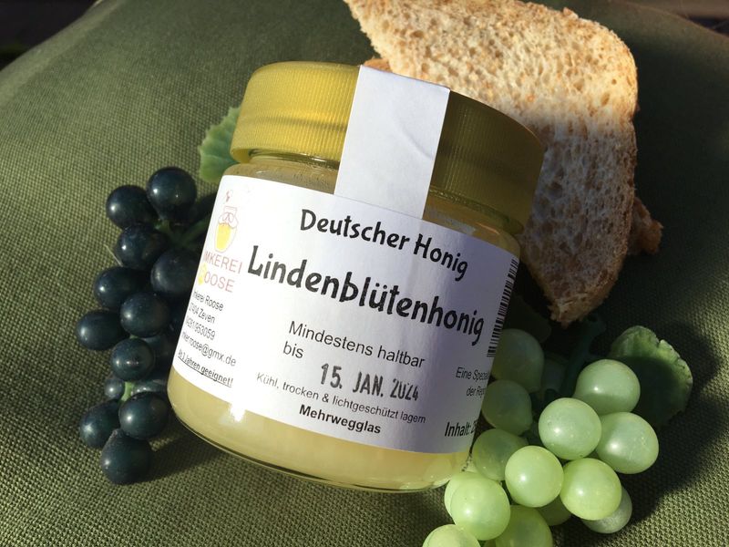 Lindenblütenhonig 250 Gramm