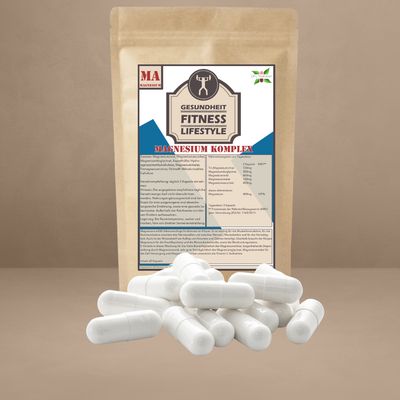 Magnesium Bisglycinat Komplex 60 Kapseln