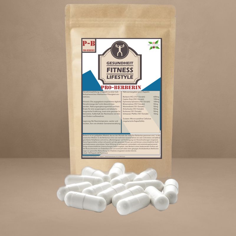 Pro-Berberin 120 Kapseln