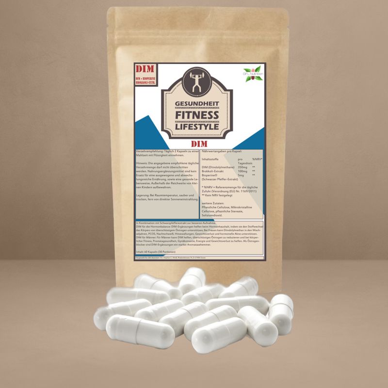 DIM + Brokkoli-Extrakt + Bioperine® 60 Kapseln