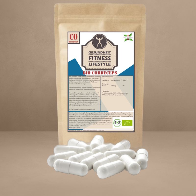 Bio Cordyceps 120 Kapseln