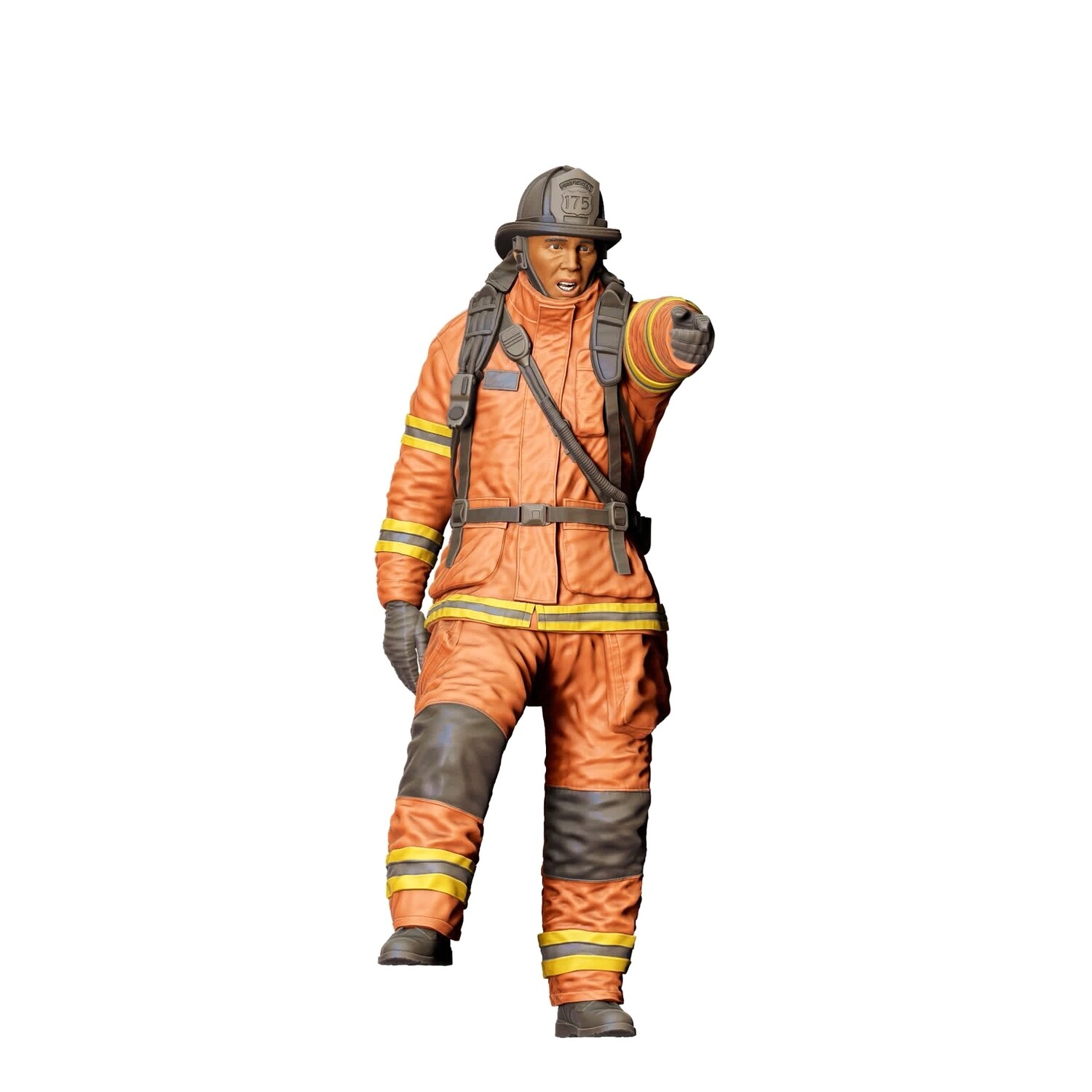 Fireman - 3D printed figurine