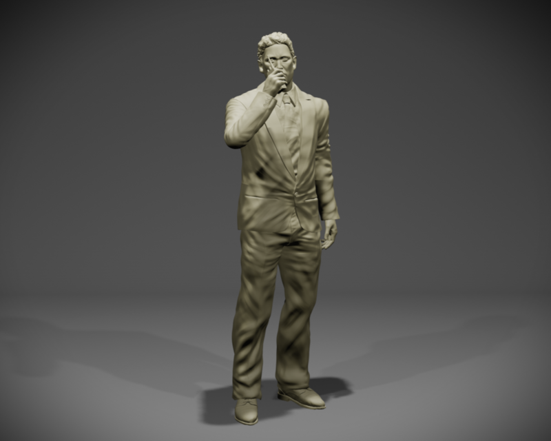 Bodyguard Mk.2 - 3D printed figurine
