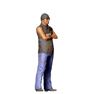 Danny Koker (Counting Cars) - 3D printed figurine