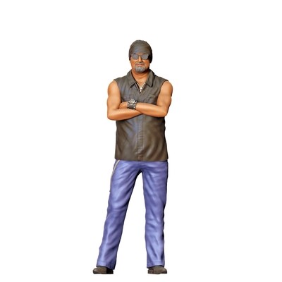 Danny Koker (Counting Cars) - 3D printed figurine