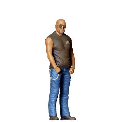 Kevin Mack (Counting Cars) - 3D printed figurine