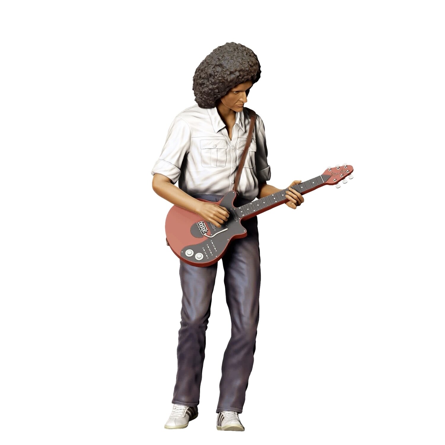 Brian May (Queen) - 3D printed figurine