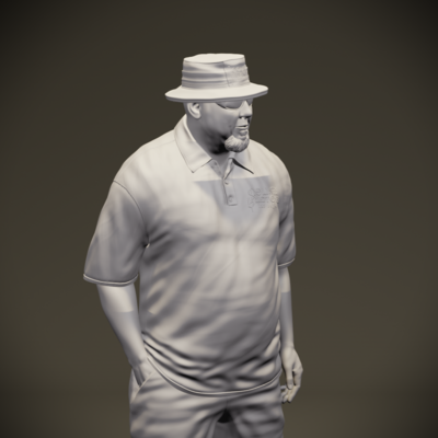 Scott Jones (Counting Cars) - 3D printed figurine