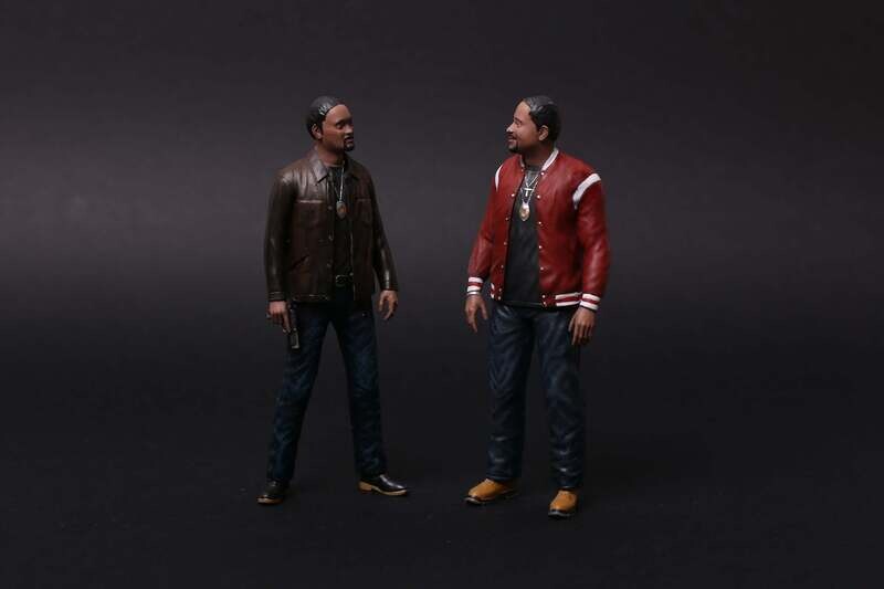 1/18 scale Bad Boys team promotional set