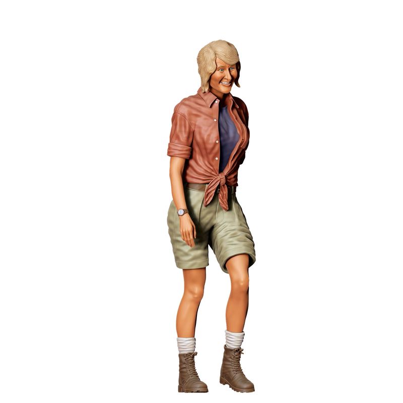 Laura Dern (Ellie Sattler) from Jurassic Park - 3D printed figurine