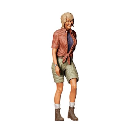 Laura Dern (Ellie Sattler) from Jurassic Park - 3D printed figurine
