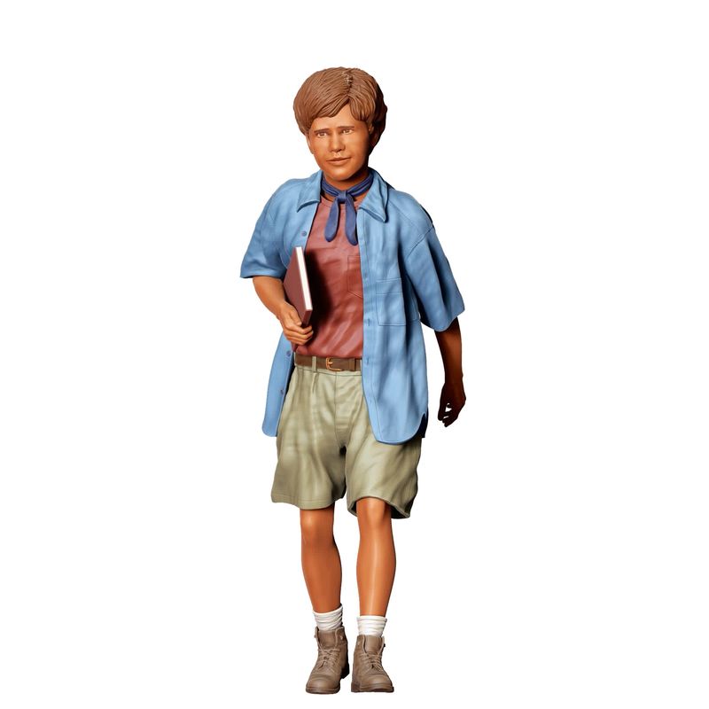 Tim Murphy from Jurassic Park - 3D printed figurine