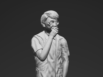 Smokey Nagata - 3D printed figurine