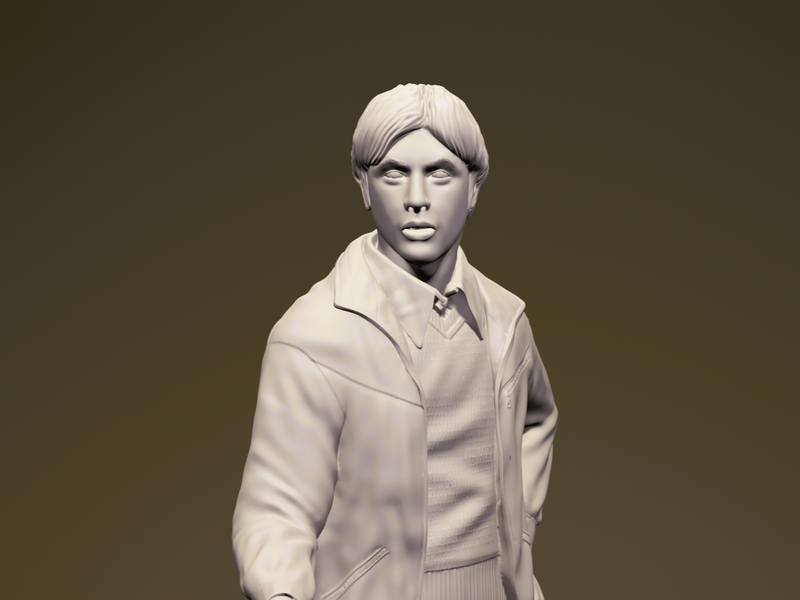 Rajesh Koothrappali in The Big Bang Theory - 3D printed figurine
